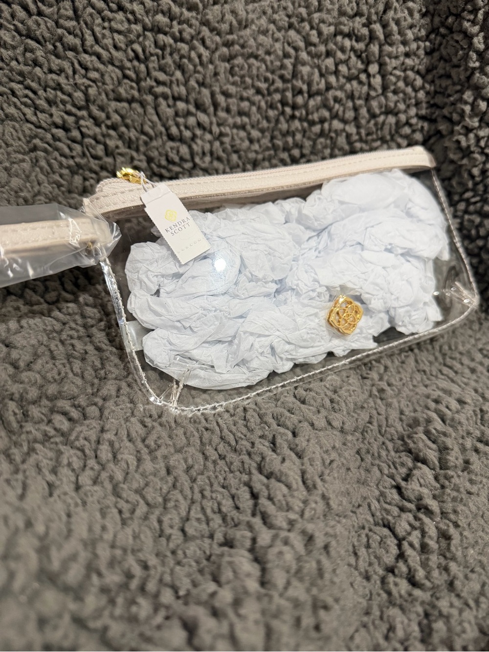 Kendra Scott Clear Wristlet